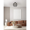 KINETIC PLAFONJERA LED/3000K/19W/593Lm/CRNA