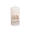eoshop Sveča ŠKRATKI VALJ Božič d7x14cm