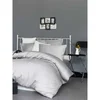 De Light Grey Satin Set Posteljine
