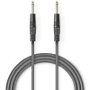NEDIS COTH23000GY15 Mono audio kabl, 6.35 mm Muski na 6.35 mm Muski, Nickel Plated, 1.50 m, Okrugli, PVC