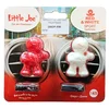 LITTLE JOE Duo Pack mirisne figurice za automobil, crvena i bela