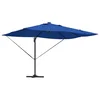 Suncobran Azurnoplava 352 x 251 x 265 cm Poliester i aluminij
