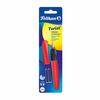 Pelikan nalivno pero Twist + 2x črnilni vložki, Fiery Red, na blistru