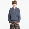 Majice Carhartt WIP Harper Polo UNISEX Carbon Garment Dyed L