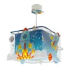 Dalber 63352 - Dečiji luster ROCKET 1xE27/15W/230V