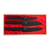Satake Cutlery Satake Black komplet 3 nožev v leseni škatli HG8682W