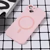 Maska za telefon iPhone 13 PURE COLOR, Magsafe, Roze