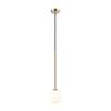 Zuma Line P0574-01F-F7AA - Luster na sajli ARCTURUS 1xG9/4W/230V zlatan