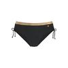 LASCANA Bikini hlačke zlato-rumena/črna