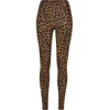 Womens Soft Leggings AOP darkleo