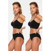 Trendyol 2-Pack Black Seamless/Seamless Hipster Knitted Briefs