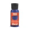 Darwi TEX barva za tekstil - Temno modra 50 ml