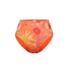 Trendyol Orange-Multicolored Animal Panties Diver/Scuba High Waist Bikini Bottoms