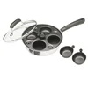 Frying pan for Benedict eggs, with lid, 21 cm - Kitchen Craft