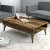 HANAH HOME Sto za dnevnu sobu Valensiya Walnut