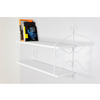 HANAH HOME Zidna polica Seramoni 2li Shiny White