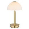 Globo 21953M - LED prigušiva dodirna stona lampa ULDIN LED/7W/230V 3000K mesing