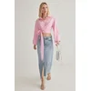 Trendyol Pink Binding Detailed Regular Regular Pattern Woven Shirt