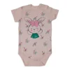 SAN-TEX Bodi za bebe kratkih rukava Zeka, Roze