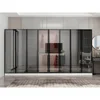 Hanah Home ormar sa reflektujućim staklom Nisa 20645, 360 cm, beli