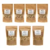Komplet - 4x soljene pistacije 500g + 2x indijski oreščki 500g + soljeni arašidi 500g