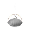 Halo Design 746354 - Luster na sajli DC 1xE27/40W/230V prečnik 40 cm siva/hrast