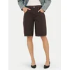 ONLY Bermuda kratke hlače Mate 15374734 Rjava Loose Fit
