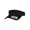 Curved visor cap black