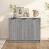 Komoda boja sivog hrasta sonome 90,5x30x70 cm konstruirano drvo