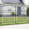 Vrtna Ograda KAMPEN 240 x 202,5 cm Mesh Siva