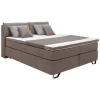 Mömax Postelja Boxspring Tabea, Svetlo Rjava, 160x200