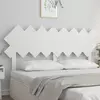 Vidaxl vidaXL Vzglavje postelje belo 159,5x3x80,5 cm masivni borov les