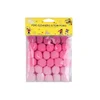 Pom-poms mešanica barv O20 mm - roza