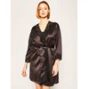Lauren Ralph Lauren Kratek kopalni plašč SIGNATURE SATIN, črna