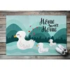 tulup.si Predpražnik Home sweet home Ptice 150x100 cm