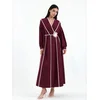 MSN Collection Obleka burgund