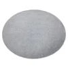 eoshop Moderna okrogla preproga LATIO 71351060, pralna, srebrna (Dywany Luszczow - Velikost: krog 120 cm)