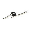Globo 67178SC - LED plafonsko svetlo ELOISE 2xLED/6W/230V crna