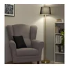 Brilagi - LED stajaća lampa CERIA 1xE27/20W/230V prečnik 30 cm crna/zlatna