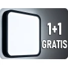 LED plafonsko svetlo za kupatilo LED/48W/230V IP44 3000K 42x42 cm crno