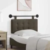 vidaXL Visoki naslon za glavo Siva 100 x 55 x 5 cm Umjetno usnje