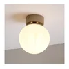 Plafonsko svetlo ELIAS 1xE14/5W/230V O 13 cm bež/bela
