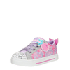 SKECHERS Superge TWINKLE SPARKS - UNDERWATER sivka/roza/srebrna/bela