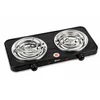 Evonek Rešo DUO COOK, 1000+1000W, 2 ringle, Crni