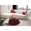 Atelier del Sofa Ugaona garnitura na razvlačenje Roma Left, 270 cm, Bela
