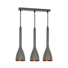 Luster na sajli ALUMI 3xE27/60W/230V