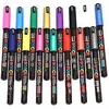 Marker permanentni Uni Posca PC-3M 0,9-1,3mm zelen kaki