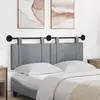 vidaXL Visoki naslon za glavo Svetlo siva 130 x 55 x 5 cm blago