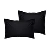 De Black Black Oxford Saten Jastučići (Set od 2 komada)