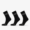 Nogavice Footshop Basic Crew Socks 3-Pack Black 39-42